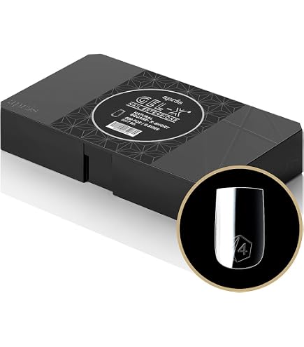 Amazon.com: Aprés Gel-X® Sculpted Square Short Tip Box | 500pc Gel
